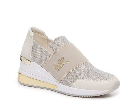 michael kors wedges sneakers in mm|Michael Kors slip on sneakers.